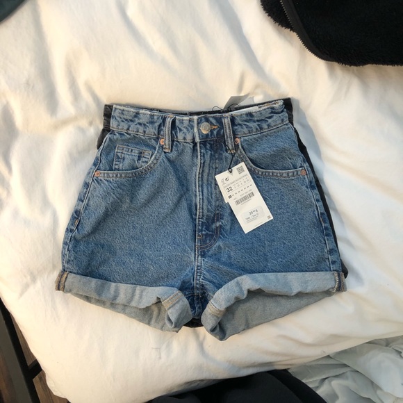 Zara mom fit denim shorts - Picture 8 of 8